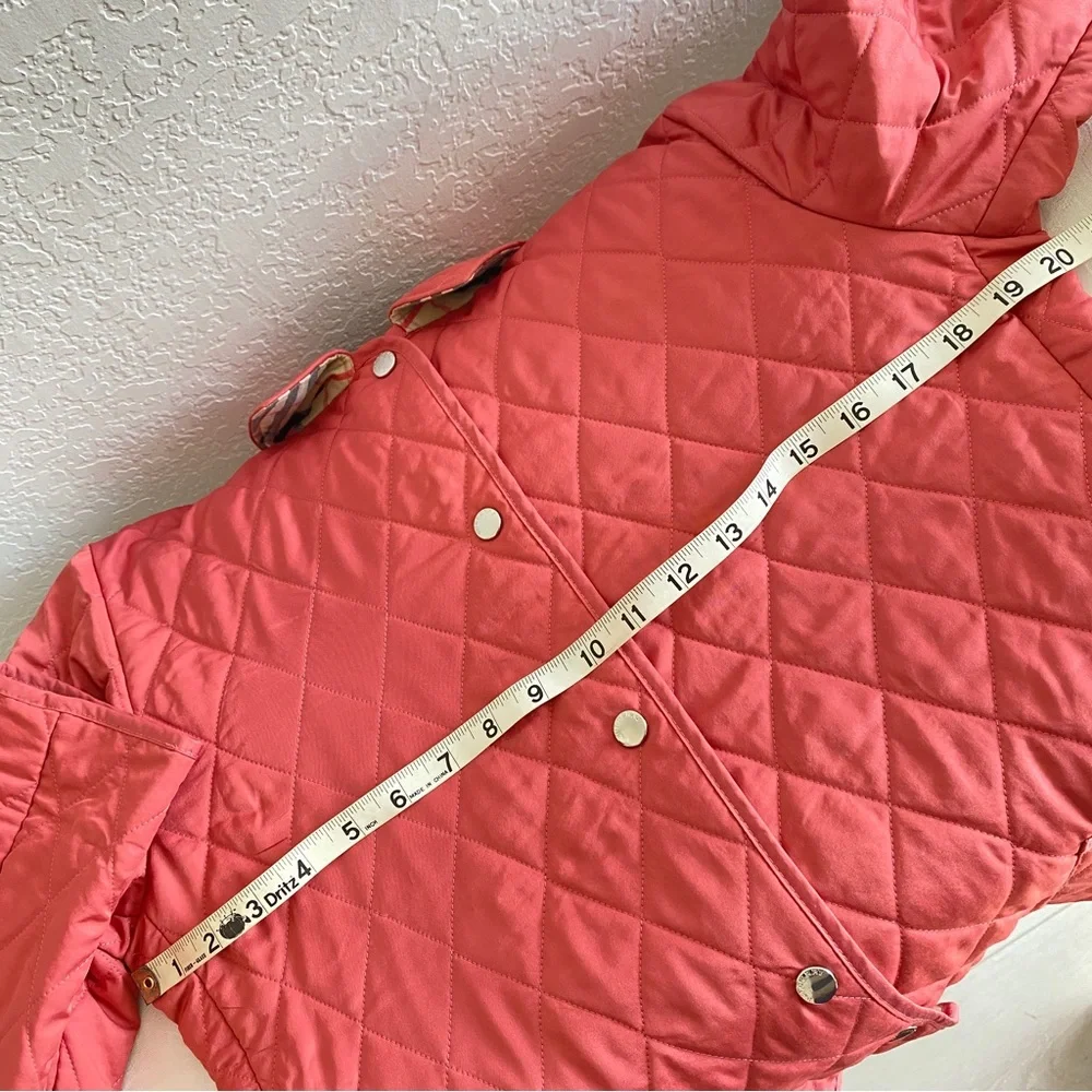 Burberry diamond quilted jacket